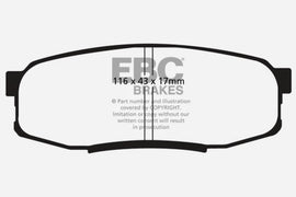 EBC Brakes Bluestuff Street and Track Day Brake Pads