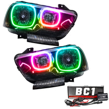 Load image into Gallery viewer, Oracle 11-14 Dodge Charger SMD HL (Non-HID) - ColorSHIFT w/ BC1 Controller