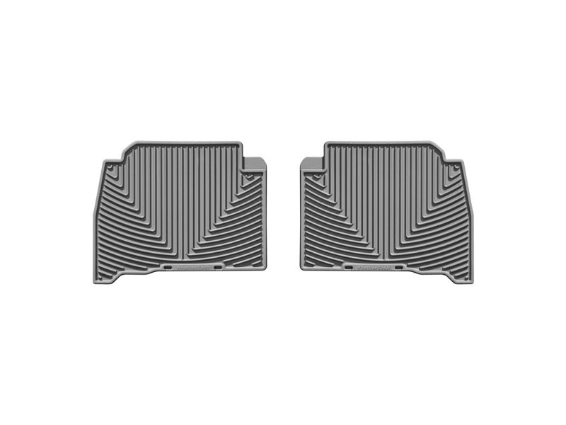 WeatherTech 08-13 Lexus LX570 Rear Rubber Mats - Grey