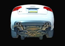 Load image into Gallery viewer, AWE Tuning Audi B7 S4 Touring Edition Exhaust - Polished Silver Tips