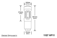 Load image into Gallery viewer, Diode Dynamics 1157 LED Bulb HP11 LED - Red Four