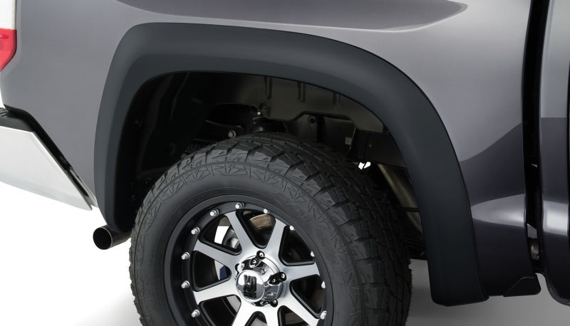 Bushwacker 95-04 Toyota Tacoma Fleetside Extend-A-Fender Style Flares 2pc w/ 4WD Only - Black