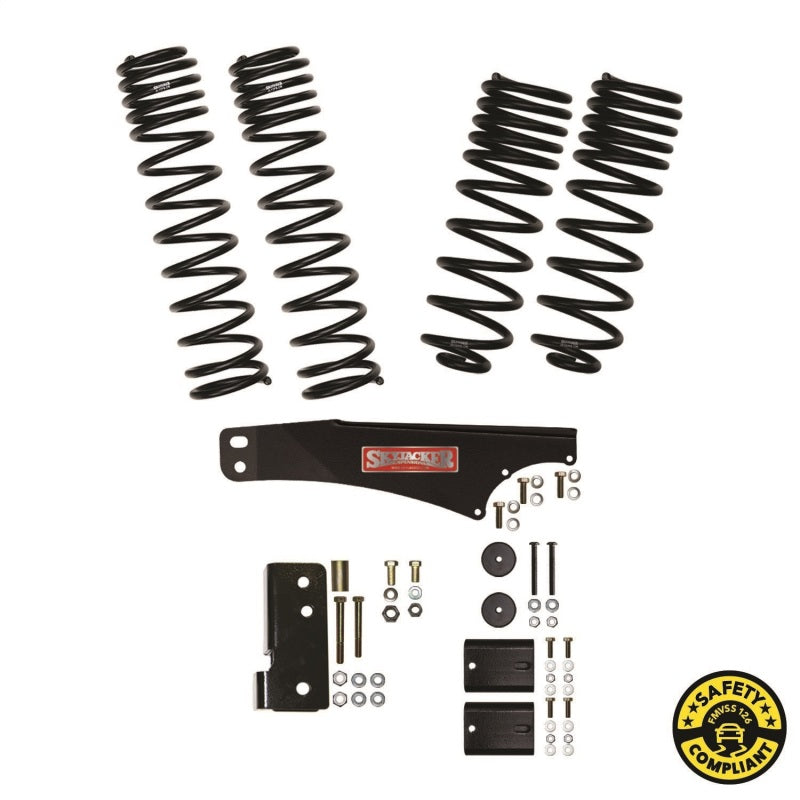 Skyjacker 07-18 Jeep Wrangler (JKU) 2.5in Lift Kit Component Box w/ Dual Rate Long Travel Springs