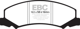 EBC 08-09 Buick Allure (Canada) 5.3 Greenstuff Front Brake Pads