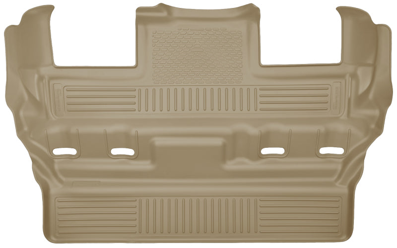 Husky Liners 2015 GM Escalade/Tahoe/Yukon WeatherBeater Tan 3rd Seat (Bucket 2nd) Floor Liner