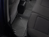 WeatherTech 11+ Nissan Juke Rear Rubber Mats - Black