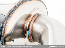 Load image into Gallery viewer, AWE Tuning BMW F10 M5 Touring Edition Axle-Back Exhaust Chrome Silver Tips