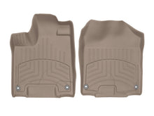 Load image into Gallery viewer, WeatherTech 2016+ Honda Pilot Front FloorLiner HP - Tan