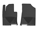 WeatherTech 2016+ Hyundai Sonata Front Rubber Mats - Black (Fits Hybrid-Does Not Fit Plug-In Hybrid)