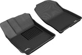 3D MAXpider 2018-2020 Hyundai Kona Kagu 1st Row Floormat - Black