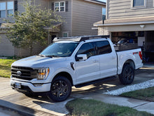 Load image into Gallery viewer, Go Rhino 21-23 Ford F-150 CC Ceros Low Profile Roof Rack - Tex. Blk