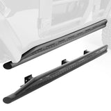 Go Rhino 07-18 Jeep Wrangler JKU 4dr Xtreme Frame Mount Sliders - Tex. Blk