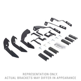 Go Rhino 15-19 Chevrolet Silverado 2500HD/3500HD Brackets for RB Running Boards