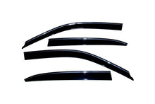 Load image into Gallery viewer, AVS 01-06 Lexus LS430 Ventvisor Low Profile Deflectors 4pc - Smoke w/Chrome Trim