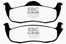 Load image into Gallery viewer, EBC 05-10 Jeep Commander 3.7 Extra Duty Rear Brake Pads