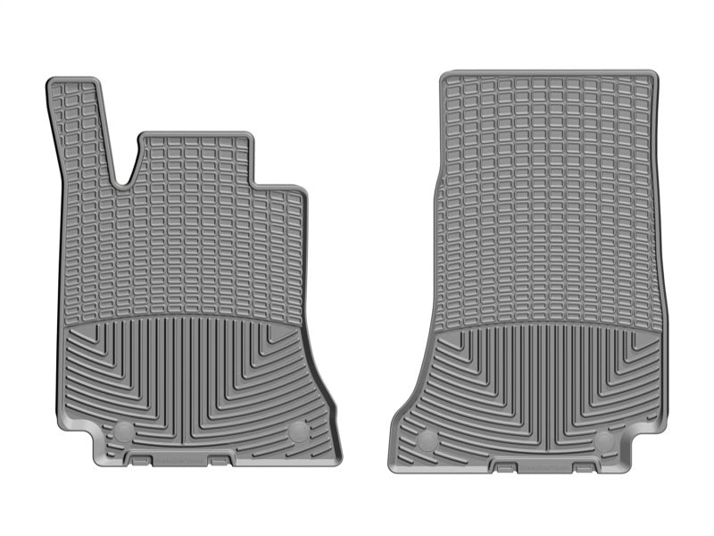 WeatherTech 2015+ Mercedes-Benz C-Class Sedan/Coupe/Cabriolet Front Rubber Mats - Grey