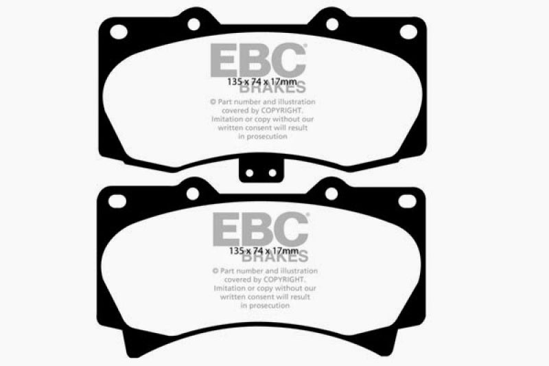 EBC 05-07 Hummer H3 3.5 Greenstuff Front Brake Pads