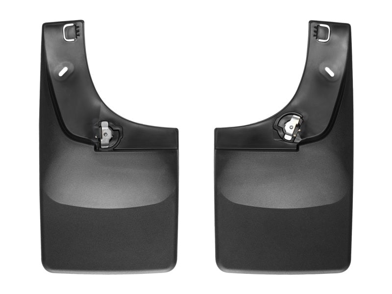 WeatherTech 09+ Dodge Ram 1500 No Drill Mudflaps - Black