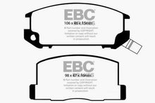 Load image into Gallery viewer, EBC 85-90 Toyota MR2 1.6 Redstuff Rear Brake Pads