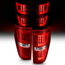 Load image into Gallery viewer, ANZO 2009-2013 Ford F-150 LED Taillights Red/Clear