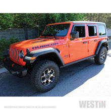 Load image into Gallery viewer, Westin 2018-2019 Jeep Wrangler JL Unlimited Wade Slim Wind Deflector 4pc - Smoke