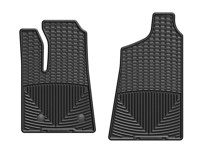 WeatherTech 2015+ Ford Transit Front Rubber Mats - Black