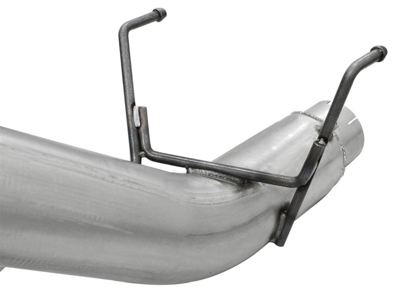 aFe Atlas 5in DPF-Back Aluminized Steel Exh Dodge RAM Diesel 13-14 L6-6.7L Mega Cab w/ Black Tip