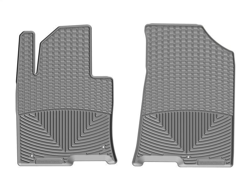 WeatherTech 2016+ Hyundai Sonata Front Rubber Mats - Grey (Fits Hybrid-Does Not Fit Plug-In Hybrid)