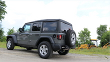 Load image into Gallery viewer, Corsa 2018-2024 Jeep Wrangler JL 2.5in Dual Rear Turn Down Exit Black Sport Axle-Back Exhaust