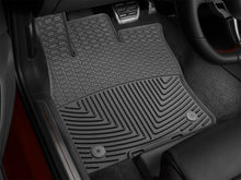 Load image into Gallery viewer, WeatherTech 2015+ Volkswagen Golf/GTI (5-Door Hatchback Only) Front Rubber Mats - Black