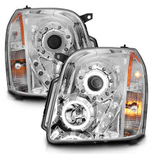 Load image into Gallery viewer, ANZO 2007-2014 GMC Yukon Projector Headlights w/ Halo Chrome (CCFL)