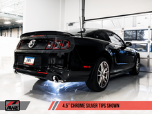 Load image into Gallery viewer, AWE Tuning S197 Mustang GT Axle-back Exhaust - Touring Edition (Chrome Silver Tips)