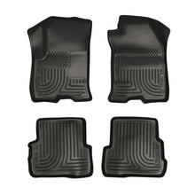 Load image into Gallery viewer, Husky Liners 08-11 Ford Focus WeatherBeater Combo Black Floor Liners