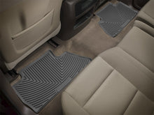 Load image into Gallery viewer, WeatherTech 14+ Chevrolet Silverado Rear Rubber Mats - Black