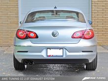 Load image into Gallery viewer, AWE Tuning VW CC 2.0T Touring Edition Performance Exhaust - Diamond Black Tips