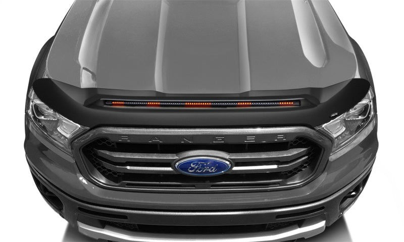 AVS 19-22 Ford Ranger Low Profile Aeroskin Lightshield Pro - Black