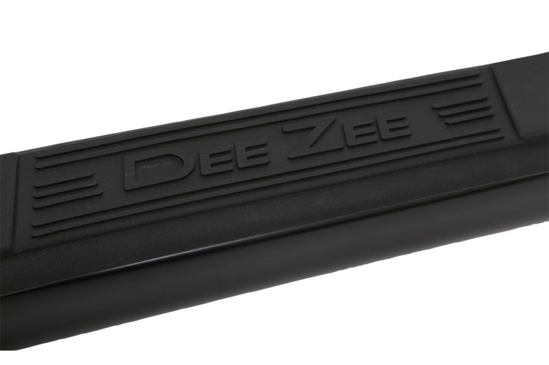 Deezee 14-19 Chevrolet Silverado Tubes - 3In Round Black Steel ExtCab