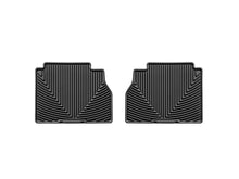 Load image into Gallery viewer, WeatherTech 07+ Toyota Tundra Rear Rubber Mats - Black