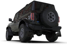 Load image into Gallery viewer, Rally Armor 21-24 Ford Bronco (Plstc Bmpr + RB - NO Rptr/Sprt) Blk Mud Flap w/Cy Orange Logo