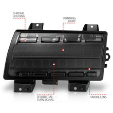 Load image into Gallery viewer, ANZO Wrangler 18-21/Gladiator 20+ LED Side Marker Lights Smoke w Sequential Signal