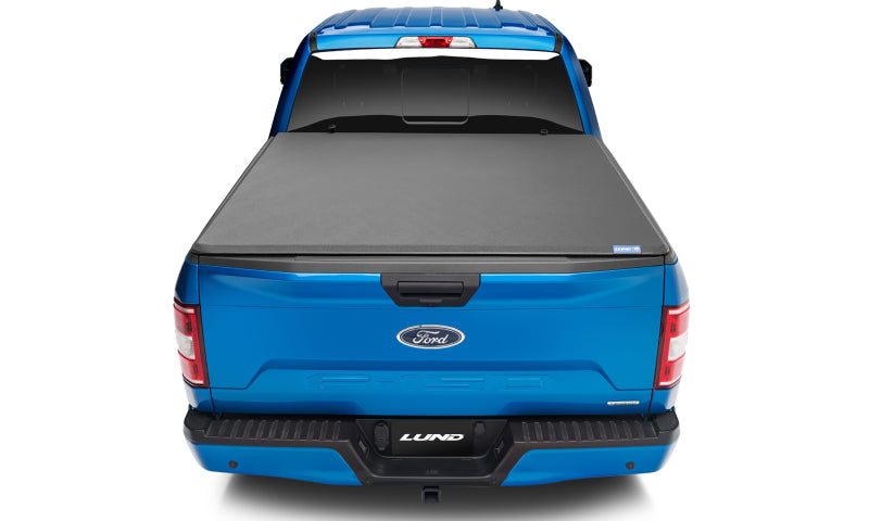 Lund 16-23 Toyota Tacoma (5ft. Bed) Genesis Elite Tri-Fold Tonneau Cover - Black