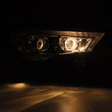 Load image into Gallery viewer, AlphaRex 14-22 Toyota 4Runner PRO-Series Projector Headlights Black w/Seq. Sig. + DRL