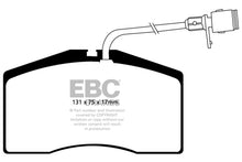 Load image into Gallery viewer, EBC 01-03 Audi S8 4.2 Yellowstuff Front Brake Pads