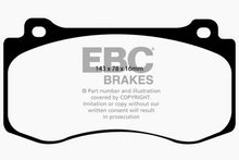 Load image into Gallery viewer, EBC 06-10 Jeep Grand Cherokee SRT-8 6.1L Orangestuff Front Brake Pads