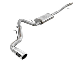 aFe Apollo GT Series 2019 GM Silverado/Sierra 1500 4.3L/5.3L 409 SS CB Exhaust System w/Polished Tip