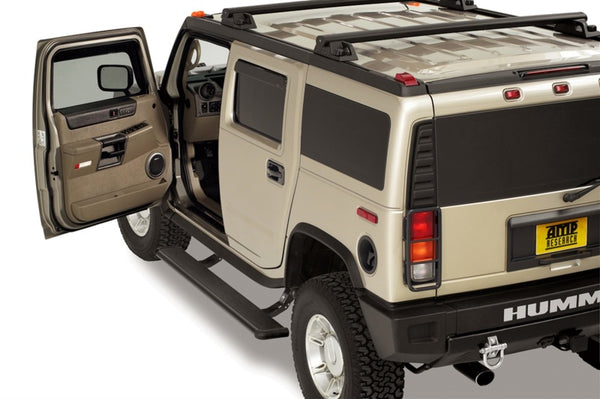 AMP Research 2003-2009 Hummer H2 PowerStep - Black – Davidson's Auto Gear