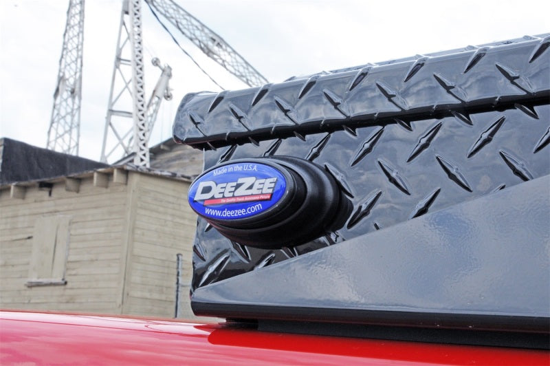 Deezee Universal Tool Box - Blue Crossover - Single Lid (Blk)