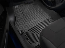 Load image into Gallery viewer, WeatherTech 14+ Chevrolet Silverado Front Rubber Mats - Black