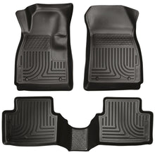 Load image into Gallery viewer, Husky Liners 14 Chevrolet Impala Weatherbeater Black Front &amp; 2nd Seat Floor Liners