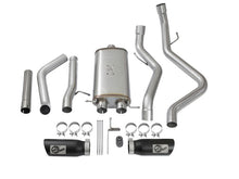 Load image into Gallery viewer, aFe MACH Force-Xp 3in CB SS Dual Exhaust w/Black Tips 09-16 GM Silverado/Sierra 4.3L/4.8L/5.3L